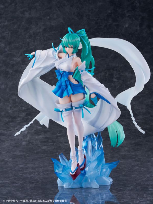 (預購) [18禁商品] WING 1/7 夢想成為魔法少女 瑪吉雅碧藍 薄冰巫女 PVC完成品 (預購) [18禁商品] WING 1/7 夢想成為魔法少女 瑪吉雅碧藍 薄冰巫女 PVC完成品