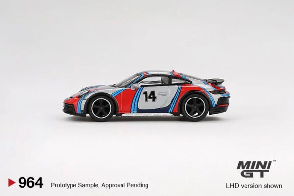 MINIGT 1/64 保時捷 Porsche 911 Dakar Ice Grey Metallic "Rally 1974" MGT00964-L MINIGT 1/64 保時捷 Porsche 911 Dakar Ice Grey Metallic "Rally 1974" MGT00964-L