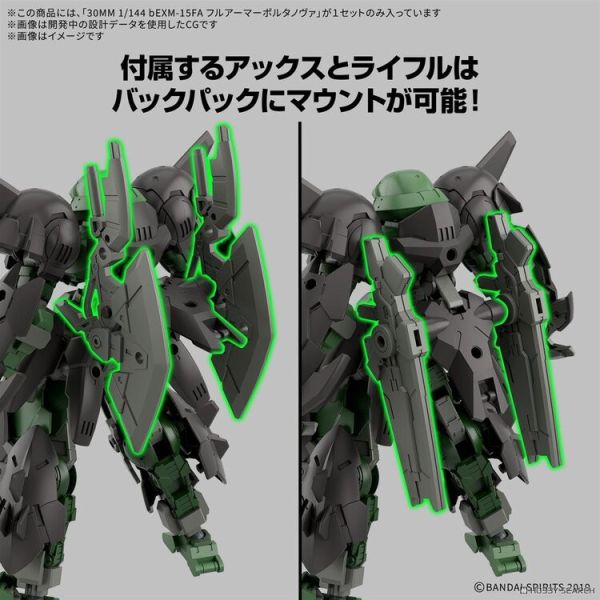 (預購) BANDAI 30MM 組裝模型輕作戰 1/144  bEXM-15FA 全裝甲型波塔諾瓦 組裝模型 20250921 (預購) BANDAI 30MM 組裝模型輕作戰 1/144  bEXM-15FA 全裝甲型波塔諾瓦 組裝模型 20250921