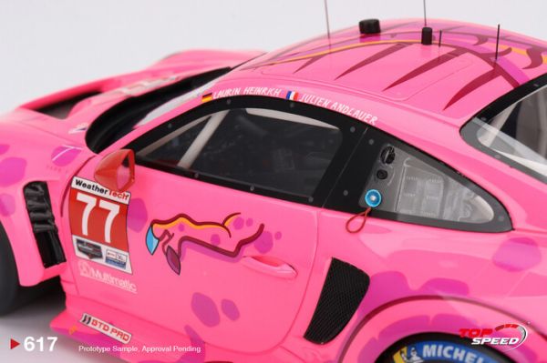 TOP SPEED 1/18 保時捷 Porsche 911 GT3 R #77 AO Racing 2024 IMSA Road America TS0617 TOP SPEED 1/18 保時捷 Porsche 911 GT3 R #77 AO Racing 2024 IMSA Road America TS0617