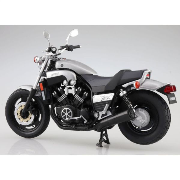 AOSHIMA 青島 1/12 機車 山葉 YAMAHA  V-MAX 新銀灰 已塗裝完成品 AOSHIMA 青島 1/12 機車 山葉 YAMAHA  V-MAX 新銀灰 已塗裝完成品