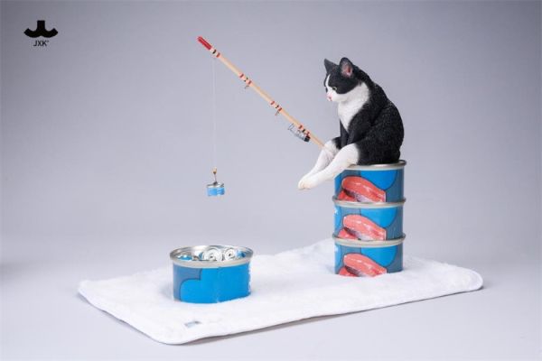 (預購) JXK 釣夢小貓 Dream-Fishing Kitten 分別販售 已塗裝完成品 20251119 JXK 釣夢小貓 Dream-Fishing Kitten 分別販售 已塗裝完成品