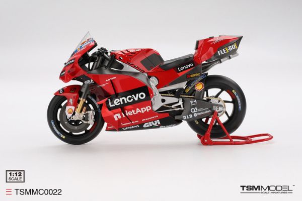 TSM MODEL 1/12 杜卡迪 Ducati Desmosedici GP22 #43 Ducati Lenovo Team Moto GP 2022 GRAN PREMIO D'ITALIA TSMMC0022 TSM MODEL 1/12 杜卡迪 Ducati Desmosedici GP22 #43 Ducati Lenovo Team Moto GP 2022 GRAN PREMIO D'ITALIA TSMMC0022