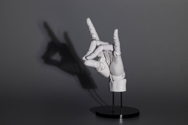 Kotobukiya 壽屋 加加美高浩×壽屋 1/1 A.S.I 藝術輔助系列 終極手部模型 白色 左手 Kotobukiya 壽屋 加加美高浩×壽屋 1/1 A.S.I 藝術輔助系列 終極手部模型 白色 左手