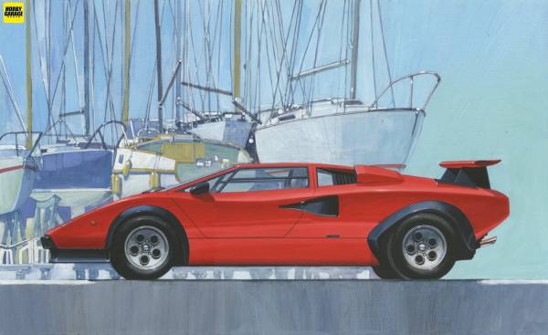 1/24 Lamborghini Countach LP500S FUJIMI RS12 富士美 組裝模型 FUJIMI,1/24,RS,林寶堅尼,Lamborghini,Countach,5000,LP500S,