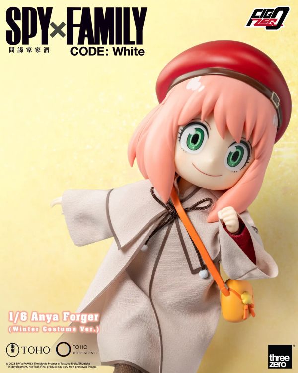 threezero 1/6 FigZero 劇場版 間諜家家酒 SPY×FAMILY 安妮亞·佛傑 冬季服裝版 可動完成品 threezero 1/6 FigZero 劇場版 間諜家家酒 SPY×FAMILY 安妮亞·佛傑 冬季服裝版 可動完成品