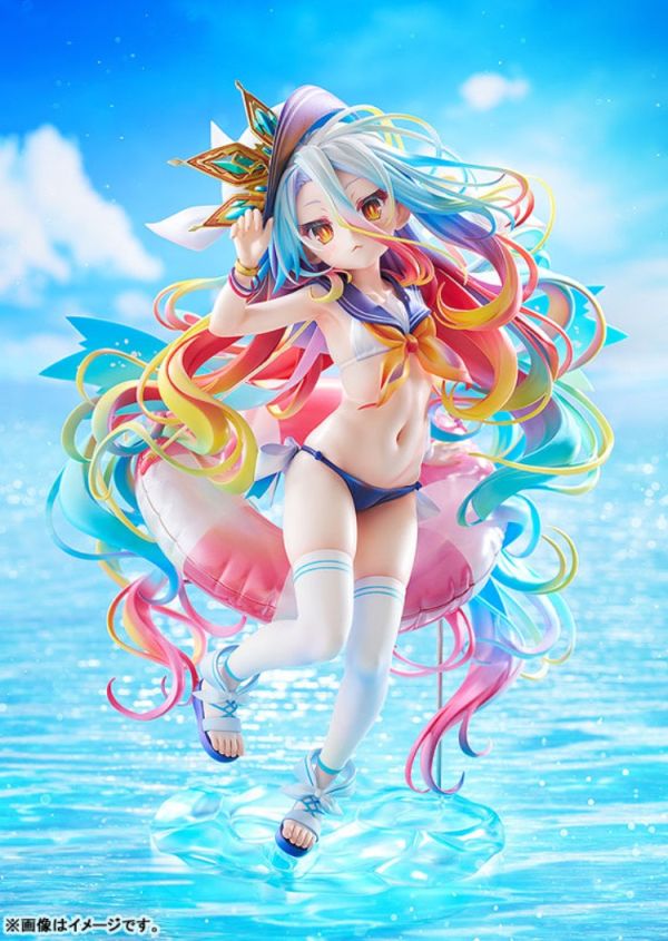 (預購) Good Smile 1/7 NO GAME NO LIFE 遊戲人生 白 水手服風泳裝Ver. PVC完成品 20260208 Good Smile 1/7 NO GAME NO LIFE 遊戲人生 白 水手服風泳裝Ver. PVC完成品