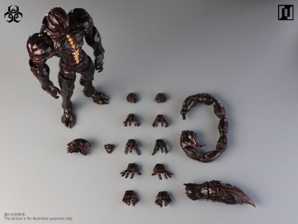 (預購) Mirrfig 1/12 MF004 演化戰域 瘟疫 雨林紅/幽靈紫 可動完成品 分別販售 20261105 Mirrfig 1/12 MF004 演化戰域 瘟疫 雨林紅/幽靈紫 可動完成品 分別販售