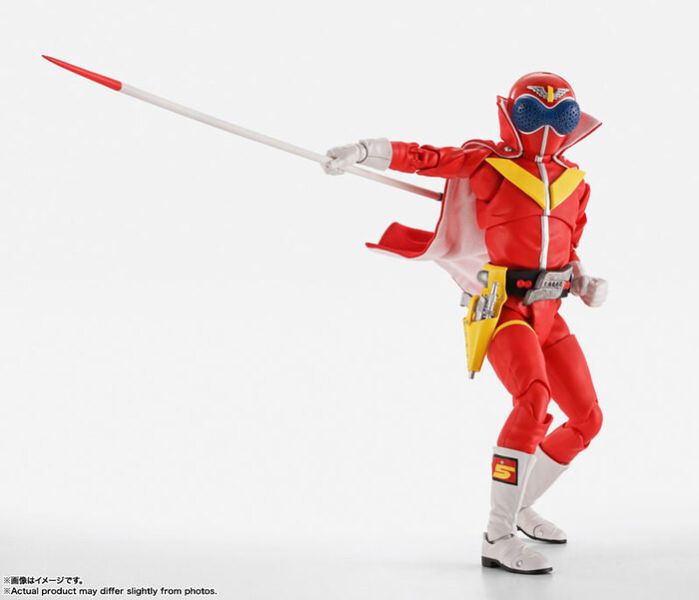 [初回限定] BANDAI S.H.Figuarts SHF 真骨雕製法 秘密戰隊五連者 赤連者 可動完成品 [初回限定] BANDAI S.H.Figuarts SHF 真骨雕製法 秘密戰隊五連者 赤連者 可動完成品