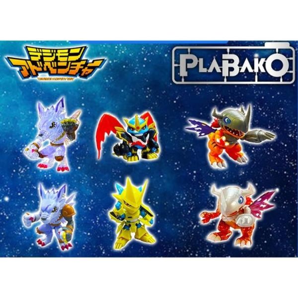 BANDAI PLABAKO 盲盒 數碼寶貝大冒險 組裝模型 VOL.2 全8+1種 一中盒8入販售 BANDAI PLABAKO 盲盒 數碼寶貝大冒險 組裝模型 VOL.2 全8+1種 一中盒8入販售