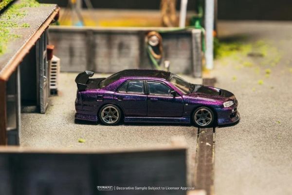 (預購) TARMAC WORKS 1/64 日產 GLOBAL64 URAS Skyline ER34 Midnight Purple T64G-088-MP 20260622 TARMAC WORKS 1/64 日產 GLOBAL64 URAS Skyline ER34 Midnight Purple T64G-088-MP