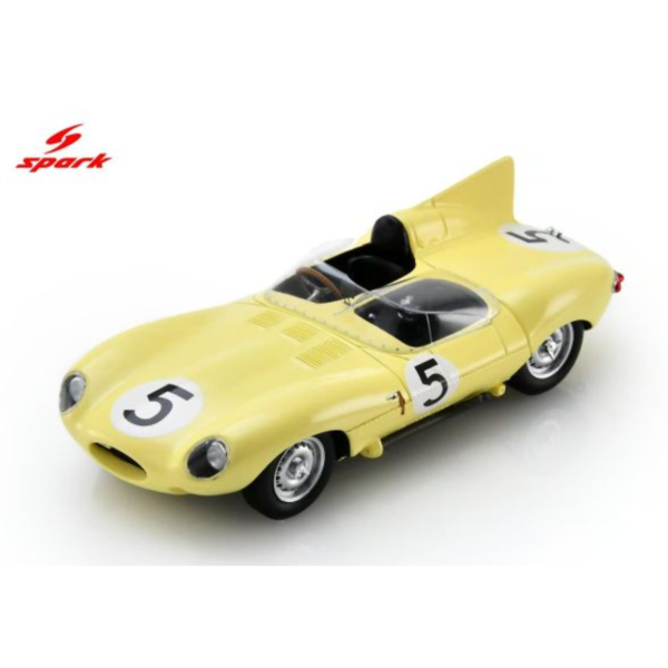 (預購) Spark 1/43 Jaguar D-Type No.5 4th Le Mans 24H 1956 S2931 20260823 Spark 1/43 Jaguar D-Type No.5 4th Le Mans 24H 1956 S2931