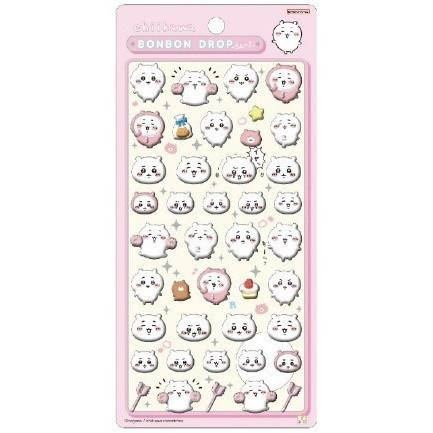 SUN-STAR BonBon Drop 立體貼紙 吉伊卡哇 全4款 分別販售 SUN-STAR BonBon Drop 立體貼紙 吉伊卡哇 全4款 分別販售