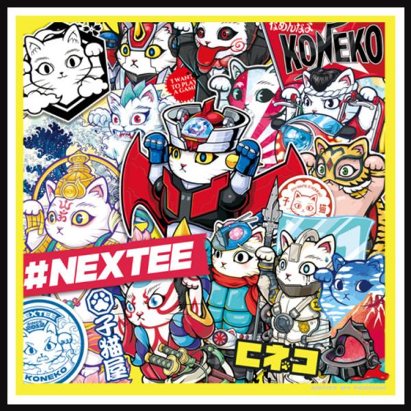 NEXTee KONEKO KONEKO大集結 短袖T恤 NEXTee KONEKO KONEKO大集結 短袖T恤