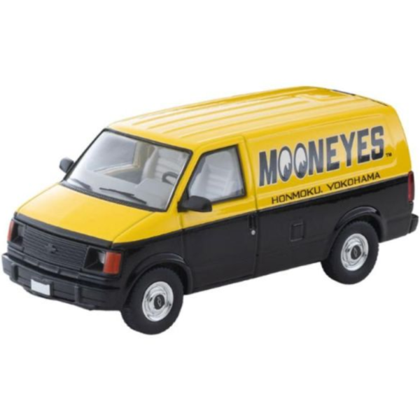 (預購) TOMYTEC 1/64 LV-N344b 雪佛蘭 Chevrolet Astro Van MOONEYES (黃/黑) 20260726 TOMYTEC 1/64 LV-N344b 雪佛蘭 Chevrolet Astro Van MOONEYES (黃/黑)