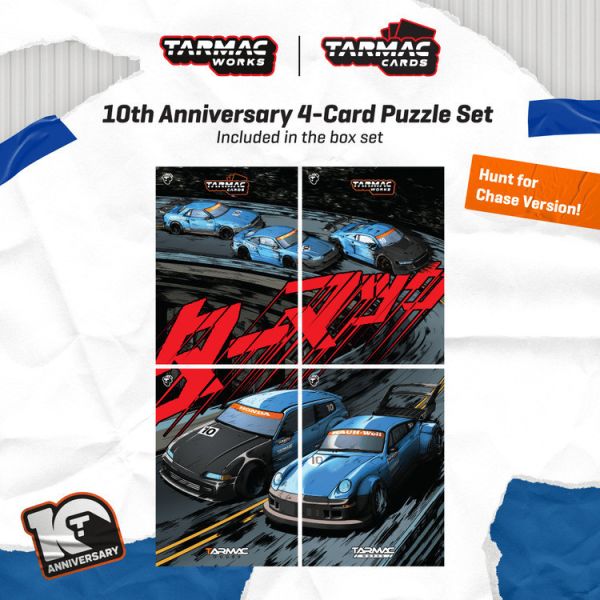 (預購) TARMAC WORKS 1/64 Tarmac Works 10th Anniversary Box Set T64-BOXSET-10TH 完整五款紀念車 專屬禮盒包裝 (預購) TARMAC WORKS 1/64 Tarmac Works 10th Anniversary Box Set T64-BOXSET-10TH 完整五款紀念車 專屬禮盒包裝