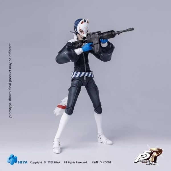 (預購) HIYA TOYS 海雅 1/12 E.B.S. 女神異聞錄5 皇家版 Fox  EBP0380可動完成品 20260924 HIYA TOYS 海雅 1/12 E.B.S. 女神異聞錄5 皇家版 Fox  EBP0380可動完成品