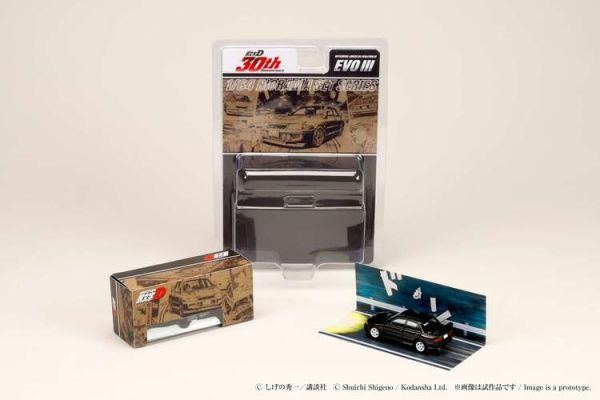(預購) [吊卡版] 頭文字D 30周年紀念 第二彈 Hobby JAPAN 1/64 三菱 Mitsubishi Lancer RS Evolution III / 頭文字 D  須藤 京一 vs 高橋 涼介 HJDMD004 (預購) [吊卡版] 頭文字D 30周年紀念 第二彈 Hobby JAPAN 1/64 三菱 Mitsubishi Lancer RS Evolution III / 頭文字 D  須藤 京一 vs 高橋 涼介 HJDMD004