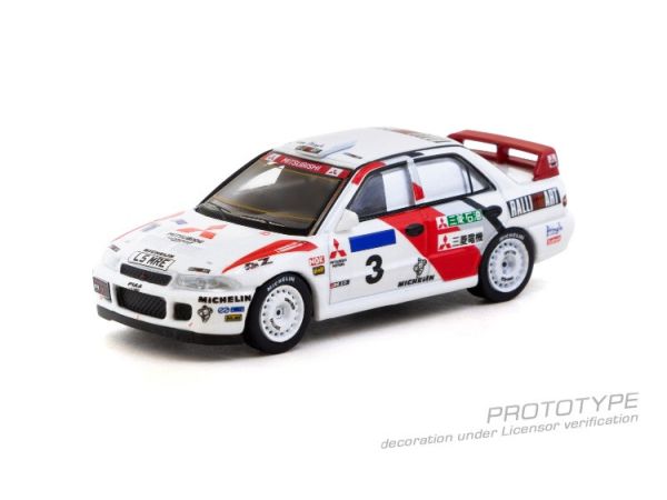 (預購) TARMAC WORKS 1/64 三菱 Mitsubishi Lancer Evolution II Hong Kong Beijing Rally T64G-049-94HKBR03 20260125 TARMAC WORKS 1/64 三菱 Mitsubishi Lancer Evolution II Hong Kong Beijing Rally T64G-049-94HKBR03