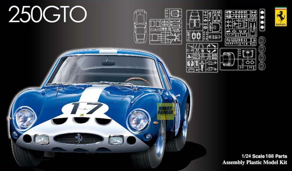 1/24 Ferrari 250GTO Experimental 利曼賽道版 FUJIMI HR35 富士美 組裝模型 FUJIMI,1/24,RS,Ferrari,250,GTO