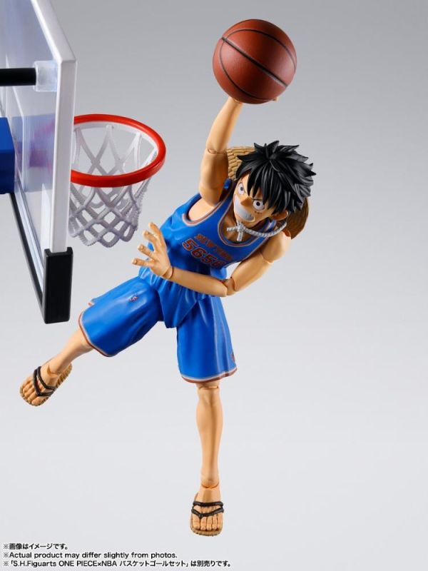 (預購) BANDAI S.H.Figuarts SHF 航海王 ONE PIECE×NBA 魯夫 KNICKS ver. 可動完成品 20260401 BANDAI S.H.Figuarts SHF 航海王 ONE PIECE×NBA 魯夫 KNICKS ver. 可動完成品