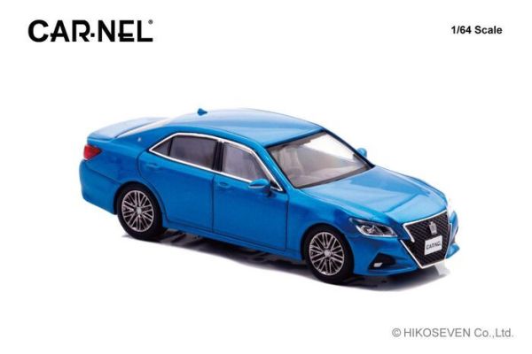 CAR-NEL 1/64 豐田皇冠 Toyota CROWN Athlete S日本車色選配版 2015天空 金屬藍 CN640045 CAR-NEL 1/64 豐田皇冠 Toyota CROWN Athlete S日本車色選配版 2015天空 金屬藍 CN640045
