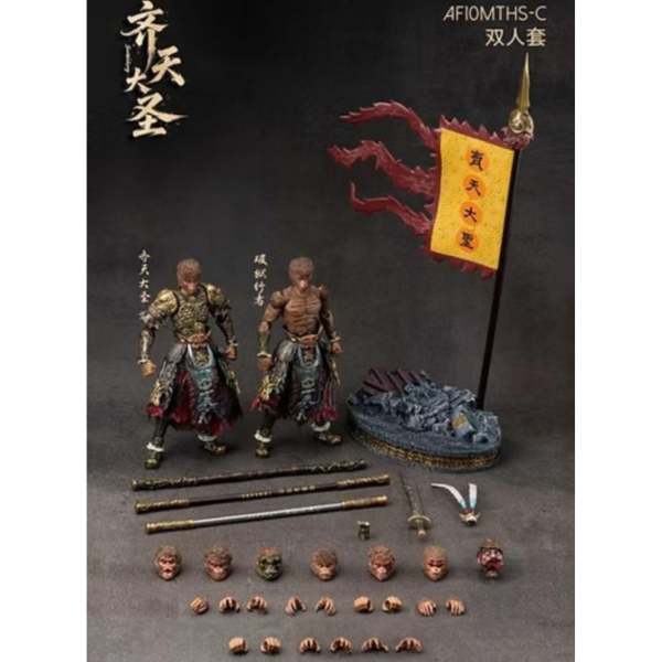 (預購) AceFigz 1/12 齊天大聖孫悟空 雙人套 C 可動完成品 AF10MTHS 20260811 AceFigz 1/12 齊天大聖孫悟空 雙人套 C 可動完成品 AF10MTHS