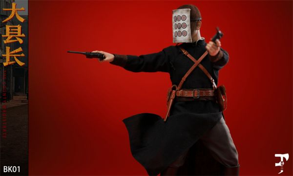 BJ STUDIO 1/6 讓子彈飛 鵝城大縣長 張麻子 麻匪 九筒大哥 BK01 可動完成品 BJ STUDIO,1/6,讓子彈飛,鵝城大縣長,張麻子,麻匪,九筒大哥,BK01,可動完成品,