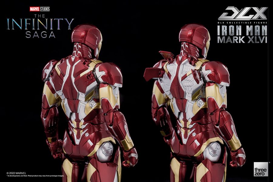 threezero DLX 漫威 MARVEL 鋼鐵人 Mark46 可動完成品 threezero,DLX,漫威,MARVEL,鋼鐵人,Mark46,可動完成品,