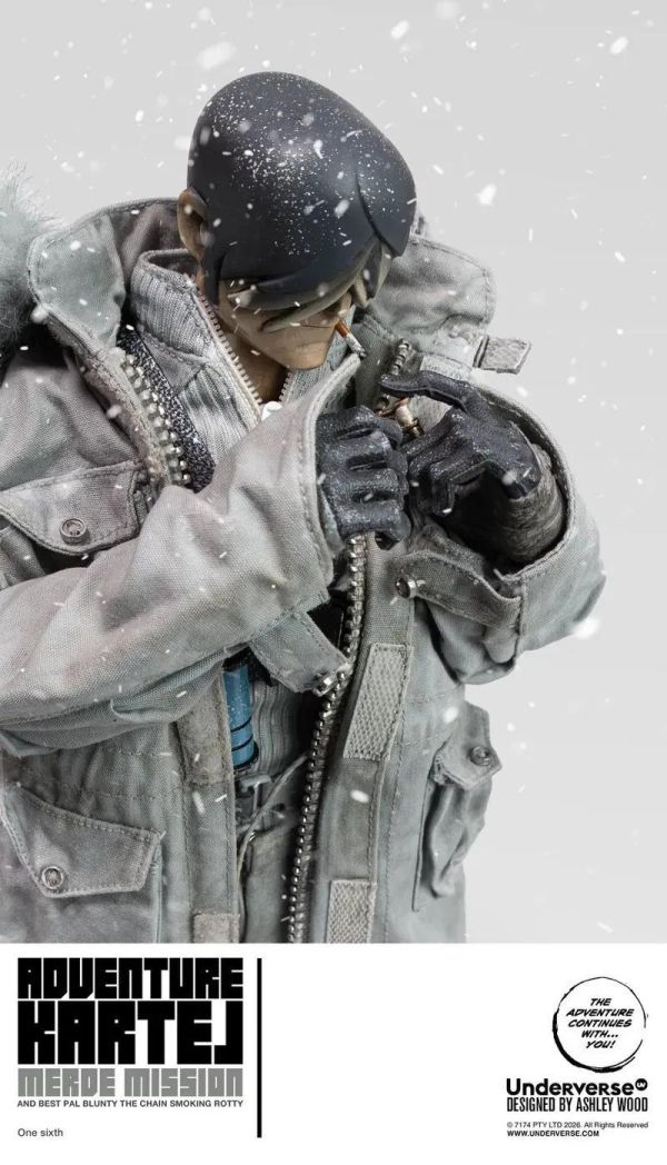 (預購) Underverse 1/6 UV20260402 Cold Bugger Adventure Merde & Blunter 完成品 可動完成品 20260917 Underverse 1/6 UV20260402 Cold Bugger Adventure Merde & Blunter 完成品 可動完成品
