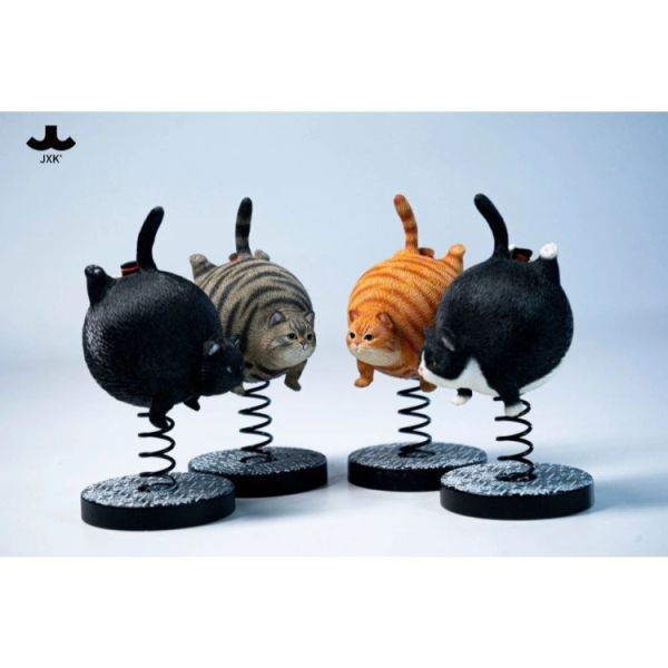 (預購) JXK JXK324 動物公仔 球貓 A 奶牛貓 20251223 JXK JXK324 動物公仔 球貓 A 奶牛貓