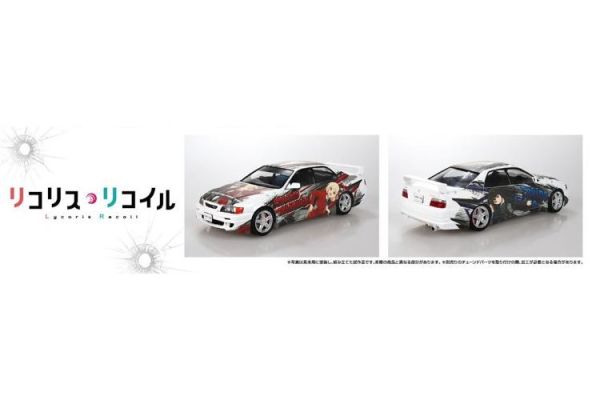 (預購) [再販] AOSHIMA 青島 1/24 TOYOTA TRD JZX100 Lycoris Recoil 莉可麗絲 痛車 組裝模型 20260513 [再販] AOSHIMA 青島 1/24 TOYOTA TRD JZX100 Lycoris Recoil 莉可麗絲 痛車 組裝模型