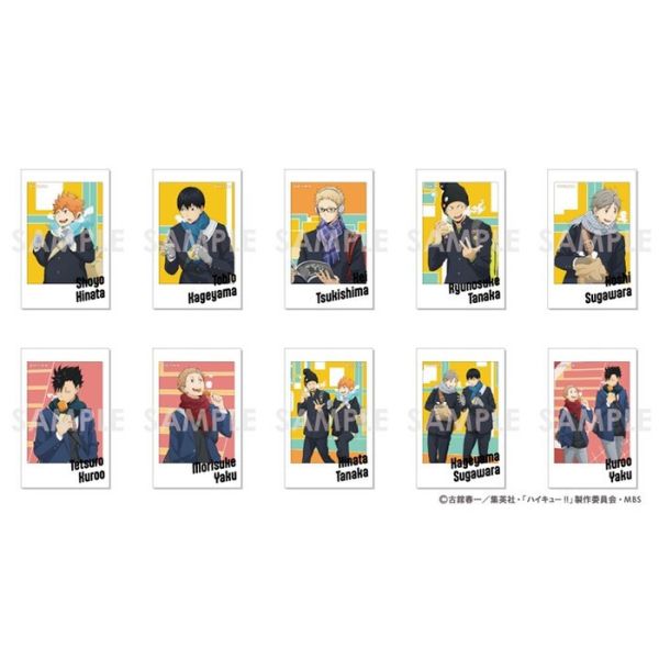 Sol International 排球少年 秋&冬 拍立得收集 第三彈A 全10種 一中盒10入販售 Sol International 排球少年 秋&冬 拍立得收集 第三彈A 全10種 一中盒10入販售