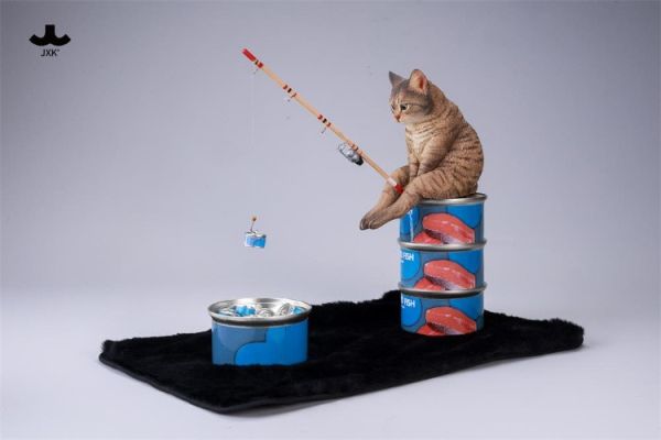 (預購) JXK 釣夢小貓 Dream-Fishing Kitten 分別販售 已塗裝完成品 20251119 JXK 釣夢小貓 Dream-Fishing Kitten 分別販售 已塗裝完成品