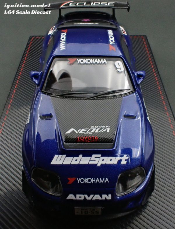 ignition model 1/64 豐田 Toyota Supra (JZA80) RZ Blue 織戶學 IG3843 ignition model 1/64 豐田 Toyota Supra (JZA80) RZ Blue 織戶學 IG3843