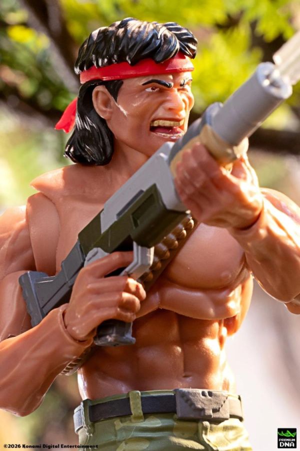 (預購) [限量版] Premium DNA 1/12 魂斗羅 Bill Rizer + Lance Bean Maximum Payload 6吋 可動完成品 20260302 [限量版] Premium DNA 1/12 魂斗羅 Bill Rizer + Lance Bean Maximum Payload 6吋 可動完成品