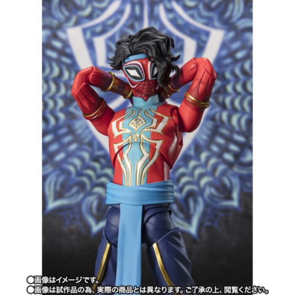 BANDAI S.H.F 蜘蛛人 穿越新宇宙 印度蜘蛛人 已塗裝可動完成品 BANDAI S.H.F 蜘蛛人 穿越新宇宙 印度蜘蛛人 已塗裝可動完成品
