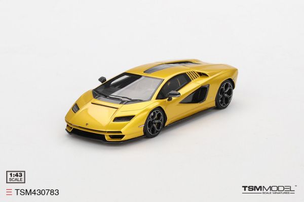 TSM MODEL 1/43 藍寶堅尼 Lamborghini Countach LPI 800-4 New Giallo Orion TSM430783 TSM MODEL 1/43 藍寶堅尼 Lamborghini Countach LPI 800-4 New Giallo Orion TSM430783