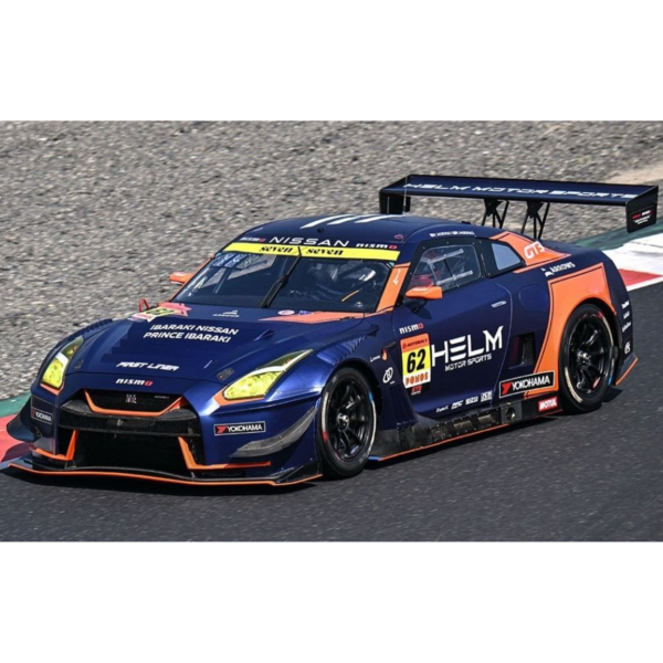 SPARK 1/64 日產 HELM MOTORSPORTS GT-R HELM MOTORSPORTS No.62 GT300 SUPER GT 2025 Y. Hiraki - R. Hiraki 64SGT25062 SPARK 1/64 日產 HELM MOTORSPORTS GT-R HELM MOTORSPORTS No.62 GT300 SUPER GT 2025 Y. Hiraki - R. Hiraki 64SGT25062
