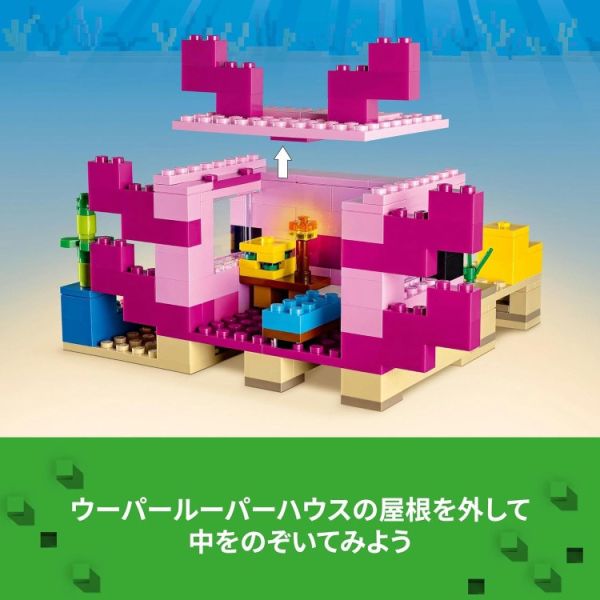 LEGO 樂高 21247 Minecraft The Axolotl House LEGO 樂高 21247 Minecraft The Axolotl House