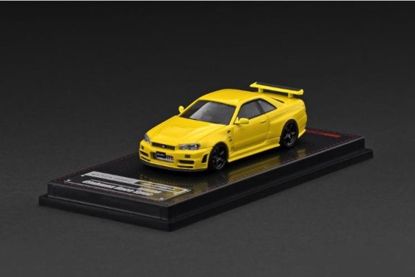 (預購) ignition model 1/64 日產 Nissan Skyline GT-R (BNR34) NISMO customized Yellow Metallic 金屬黃 IG4176 20260405 ignition model 1/64 日產 Nissan Skyline GT-R (BNR34) NISMO customized Yellow Metallic 金屬黃 IG4176