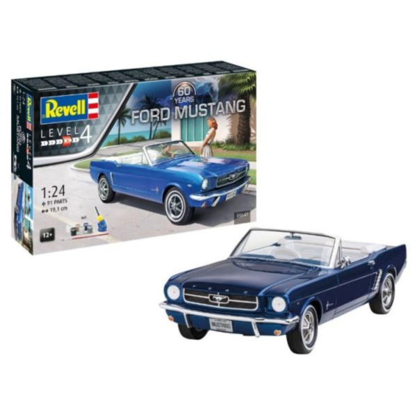 (預購) Revell 1/24 福特 Mustang 60週年紀念禮品套裝 組裝模型 20260616 Revell 1/24 福特 Mustang 60週年紀念禮品套裝 組裝模型
