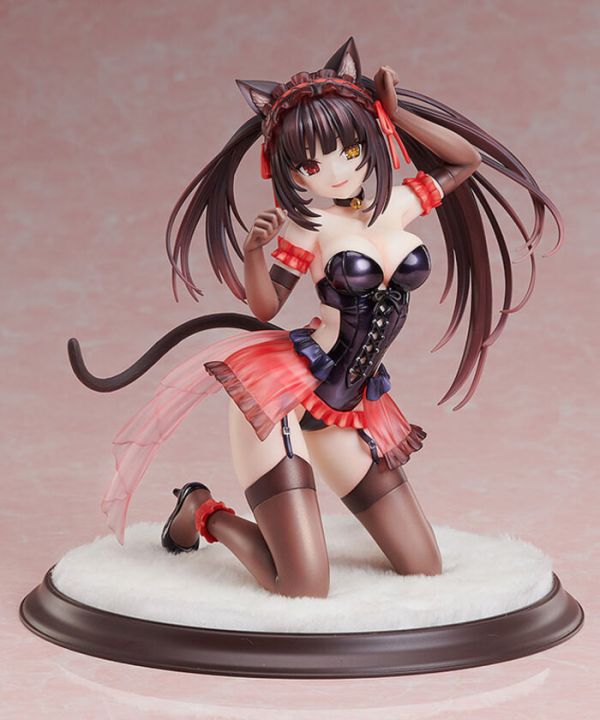 KADOKAWA 1/7 約會大作戰DATE A BULLET 赤黑新章 原作版 時崎狂三 貓耳ver. PVC完成品 KADOKAWA 1/7 約會大作戰DATE A BULLET 赤黑新章 原作版 時崎狂三 貓耳ver. PVC完成品
