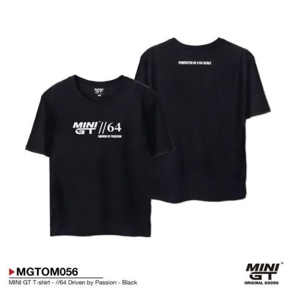 (預購) MINIGT T-shirt 64 Driven by Passion 黑色 XS 20260326 MINIGT T-shirt 64 Driven by Passion 黑色 XS