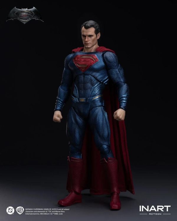(預購) INART 1/12 蝙蝠俠大戰超人:正義黎明 超人Hg M0005 可動完成品 20261001 INART 1/12 蝙蝠俠大戰超人:正義黎明 超人Hg M0005 可動完成品