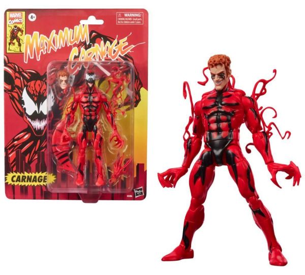 (預購) Hasbro 孩之寶 漫威 傳奇蜘蛛人 復古6吋人物 Carnage 20261109 Hasbro 孩之寶 漫威 傳奇蜘蛛人 復古6吋人物 Carnage