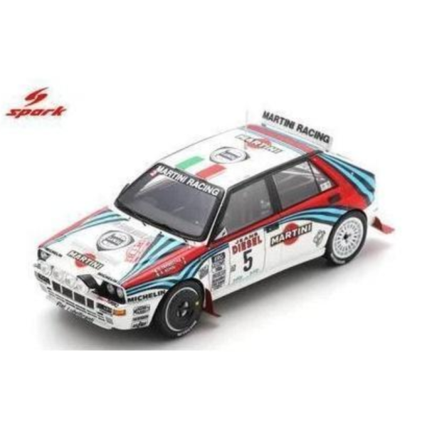 (預購) SPARK 1/43  Lancia Delta HF Integrale EVO No.5 Winner Sanremo Rally 1992 S9022 20260924 SPARK 1/43  Lancia Delta HF Integrale EVO No.5 Winner Sanremo Rally 1992 S9022