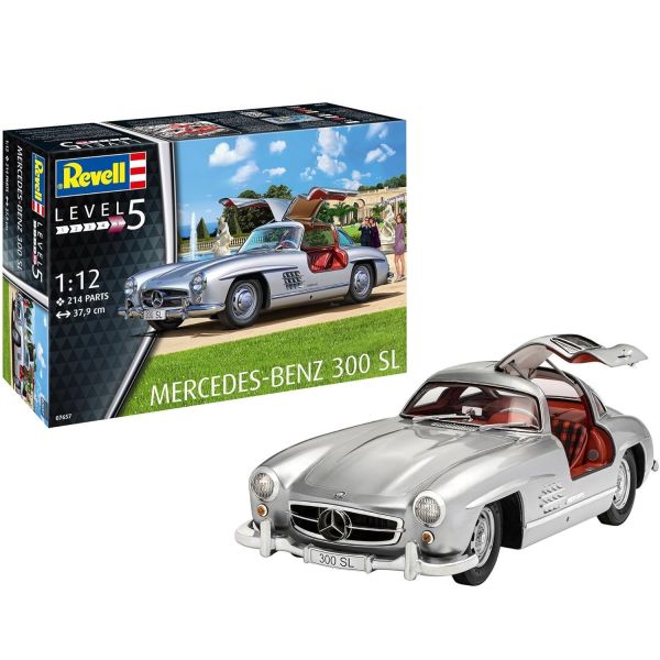 Revell 1/12 賓士 MERCEDES-BENZ 300 SL 組裝模型 Revell 1/12 賓士 MERCEDES-BENZ 300 SL 組裝模型
