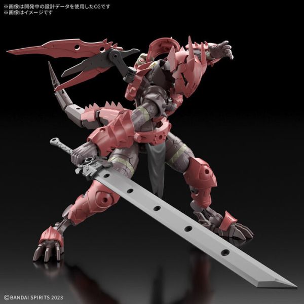 BANDAI 30MF 015 組裝奇幻輕作戰 龍人騎士 組裝模型 BANDAI 30MF 015 組裝奇幻輕作戰 龍人騎士 組裝模型