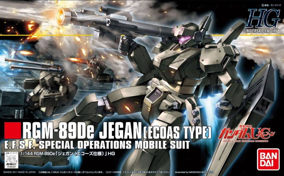 BANDAI 1/144 HGUC 123 傑鋼 ECOAS式樣 機動戰士 鋼彈UC 組裝模型 